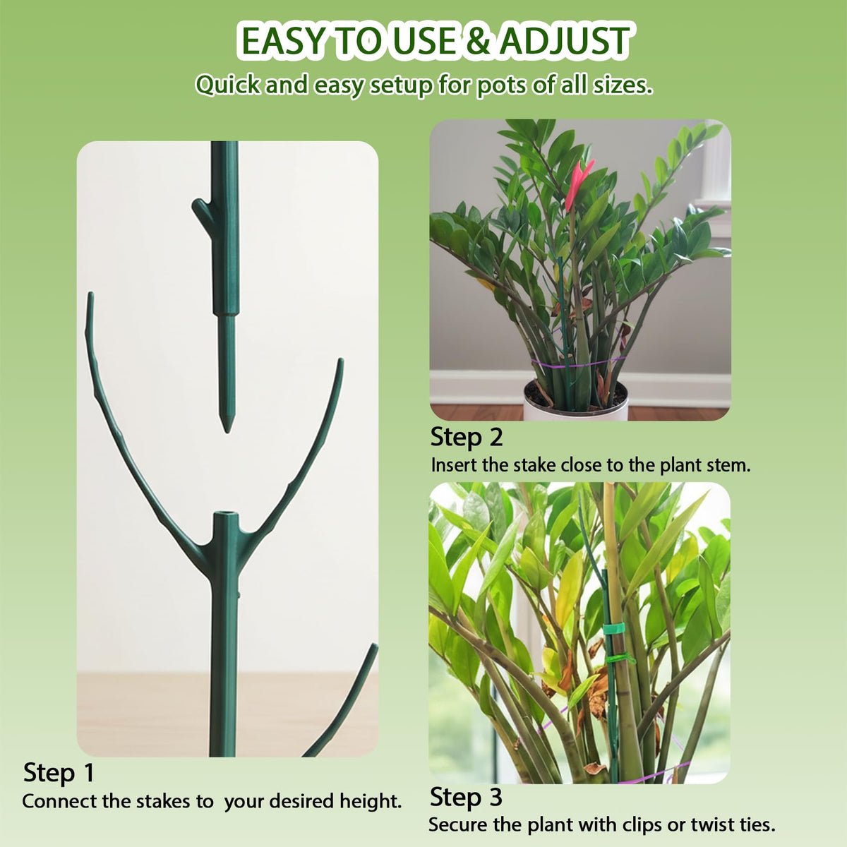 Tulvixxo complete kit includes stakes, tape, and clips.