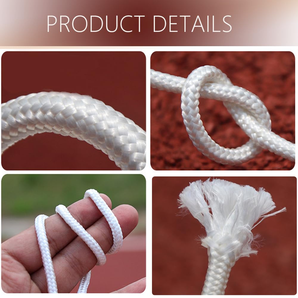 TuNan flagpole rope braided close-up, multipurpose for clotheslines and hammocks