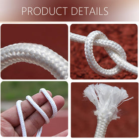 TuNan flagpole rope braided close-up, multipurpose for clotheslines and hammocks