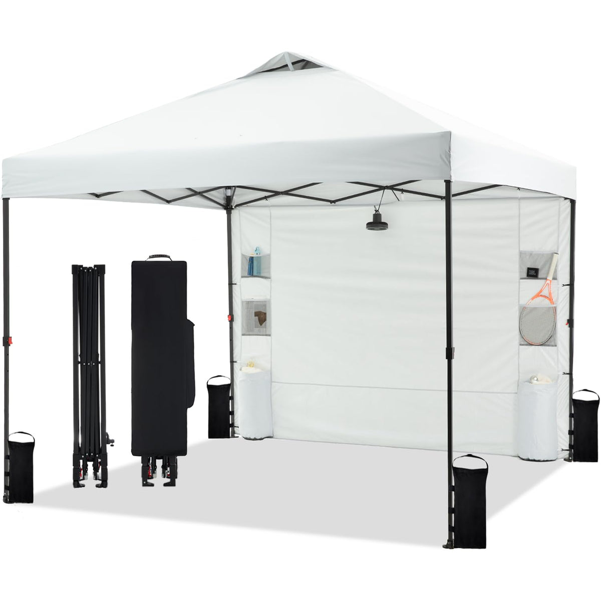 Tunbne pop-up canopy setup in seconds for instant outdoor shade