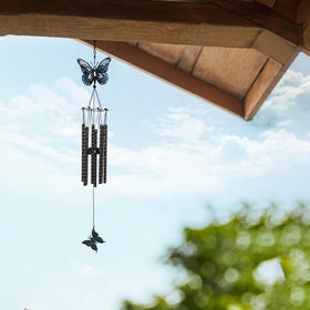 Tuned Wind coastal-ready wind chime withstands humidity and sun.