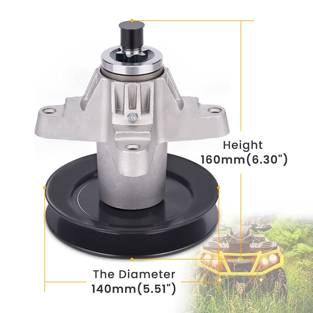 Tuningsworld spindle with 6pt star hole for secure mounting