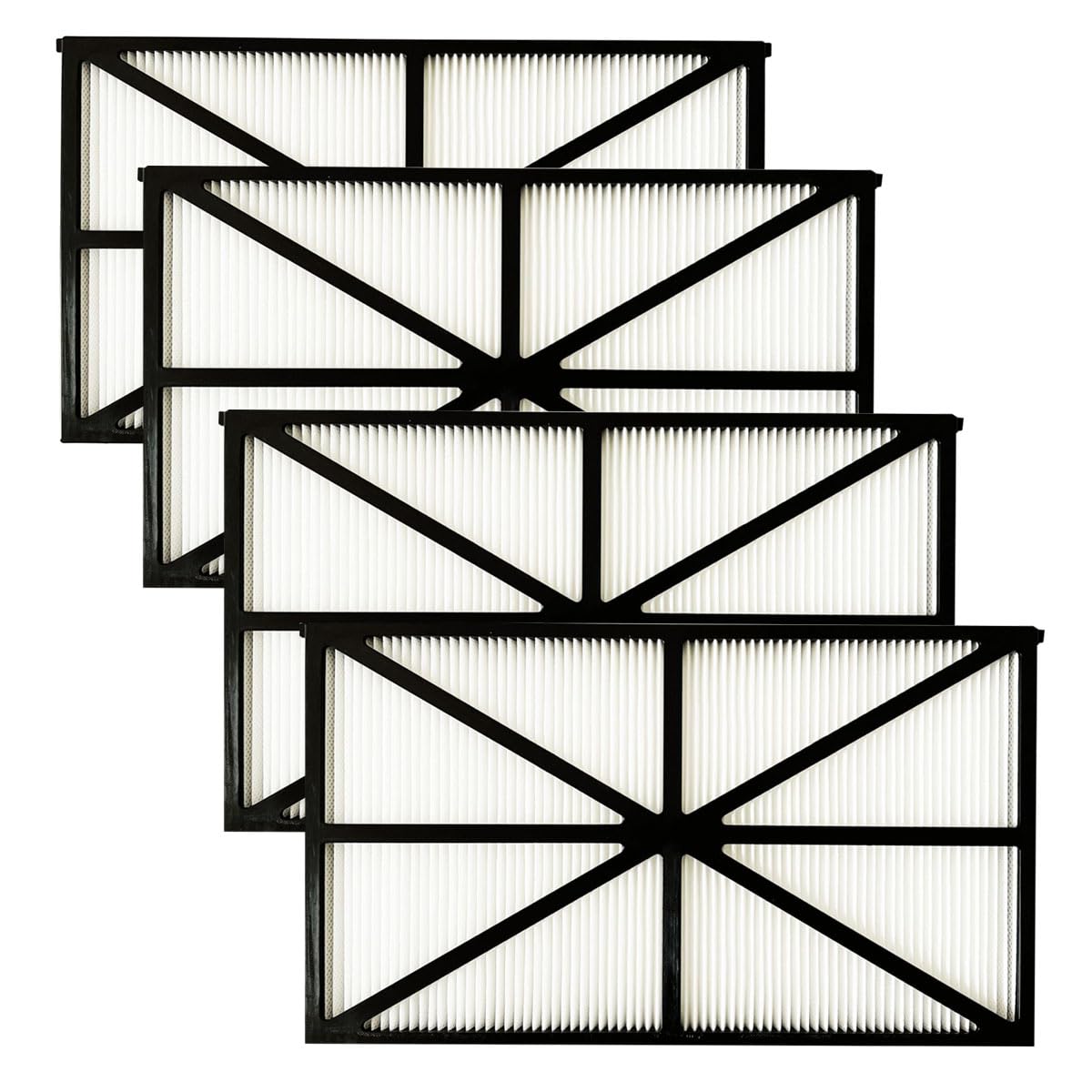 TUOWS RCX70101PAK2 four-pack filter cartridges for Hayward SharkVac improve pool cleanliness