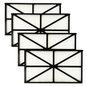 TUOWS RCX70101PAK2 four-pack filter cartridges for Hayward SharkVac improve pool cleanliness