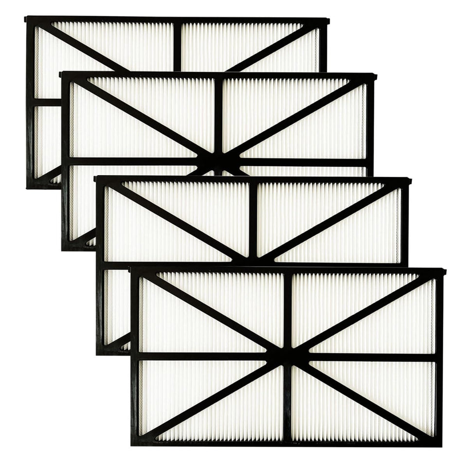 TUOWS RCX70101PAK2 four-pack filter cartridges for Hayward SharkVac improve pool cleanliness