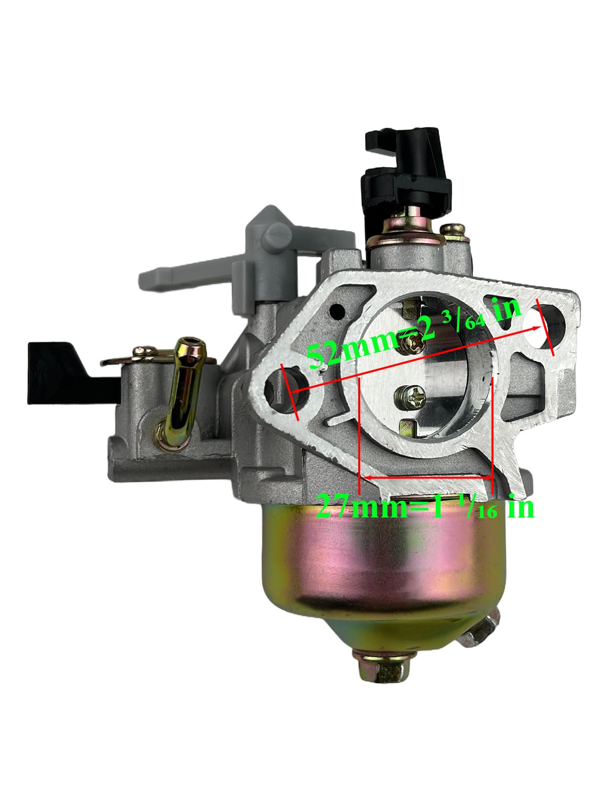 TURBOTUNITY carburetor mounting gaskets neatly included for easy installation.