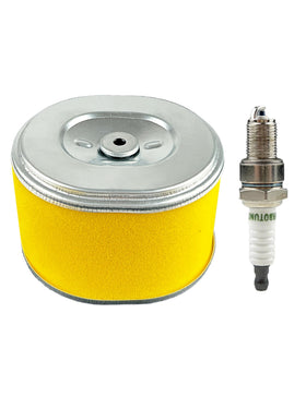 Turbotunity GX390 air filter image showing compatibility with Honda GX390 engines.