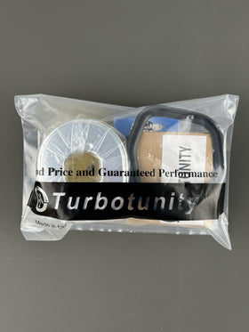 TURBOTUNITY packaging includes gasket set and accessories for easy setup.