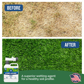 Turf Titan Hydro Holder boosts root-zone water absorption for healthier turf