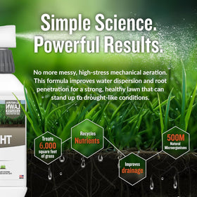 Turf Titan Root Growth Support promotes deeper roots for resilient lawns.