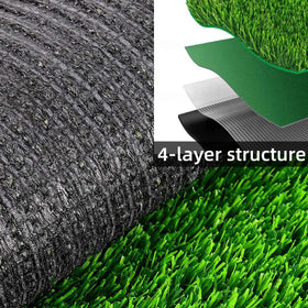 TURFLOID drainage holes prevent pooling in wet settings