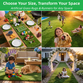 TURFLOID durable PP PE PU grass material with soft feel