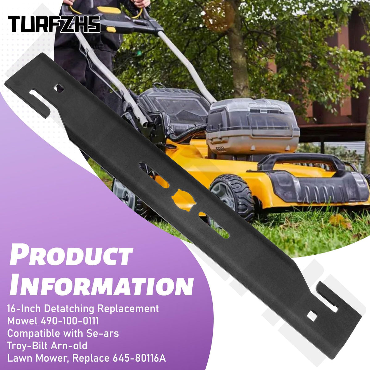 TURFZHS compatibility list covers Craftsman Ryobi Lawn-Boy and more.