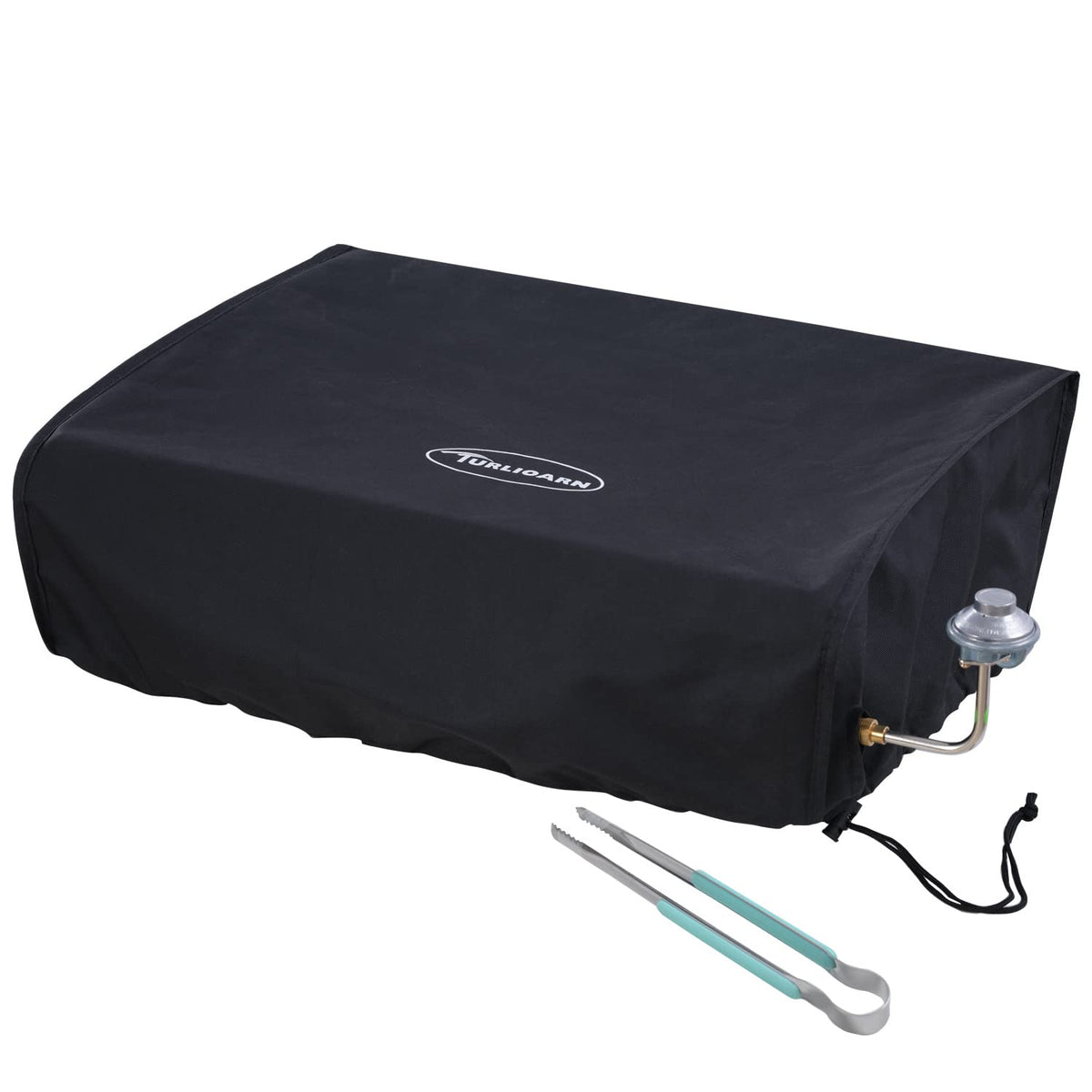 TURLIOARN Blackstone 22in griddle cover front view protects from rain and dust