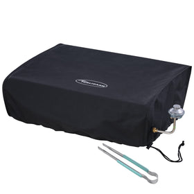 TURLIOARN Blackstone 22in griddle cover front view protects from rain and dust