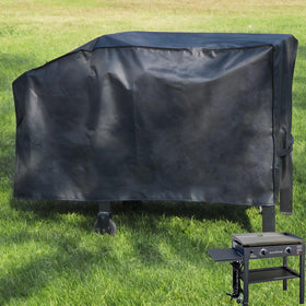 TURLIOARN waterproof 600D canvas cover shields outdoor grill from sun and rain
