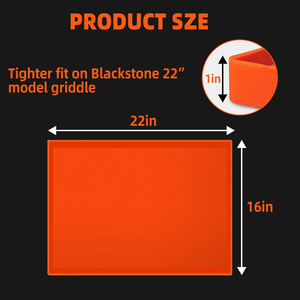 TURLIOARN silicone cover protects the griddle from debris and rust.