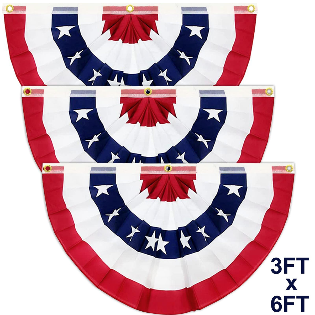 Turnmeon 3-pack flag set provides versatile outdoor decor options.