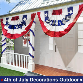 TURNMEON three brass grommets simplify hanging on porches, fences, or rails.