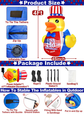 TURNMEON inflatable with built-in LEDs lights up night-time displays.