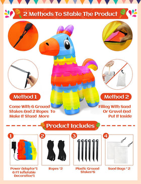TurnMeon easy inflate deflate with included fan and bottom zipper