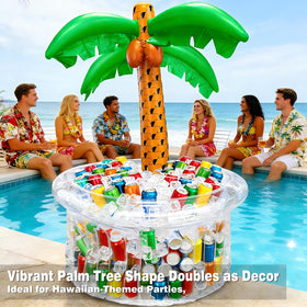 TURNMEON palm-tree buffet cooler enables quick beverage service