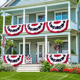 TURNMEON polyester bunting with tight seams for durable outdoor use