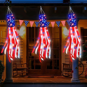 Turnmeon 4th of July decor ideal for porches patios and balconies