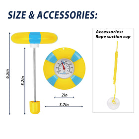 TurnOnLove versatile rope hang or suction mount for pools.