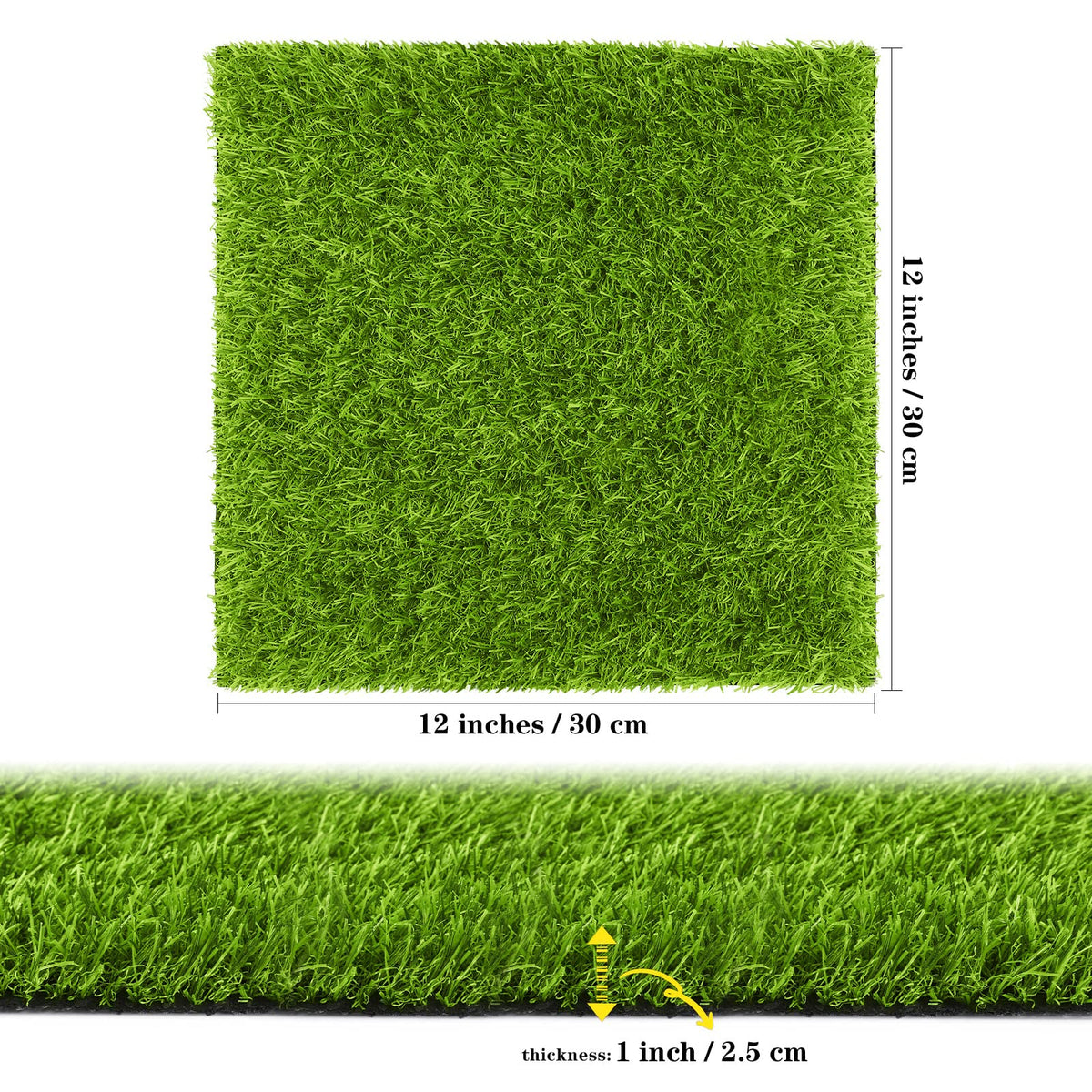 TURSTIN grass tile 12x12 layout idea highlighting DIY-friendly arrangement