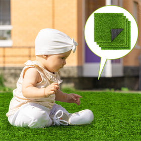 TURSTIN dog coop liner provides safe, washable greenery.