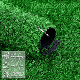 TURSTIN durable lawn tile with drainage holes supports dry setups