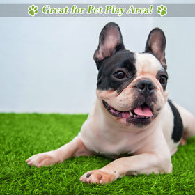 TURSTIN grass texture close-up highlights soft, breathable surface.