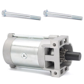 TUTUSIA 2P77F starter motor front view for reliable mower starts