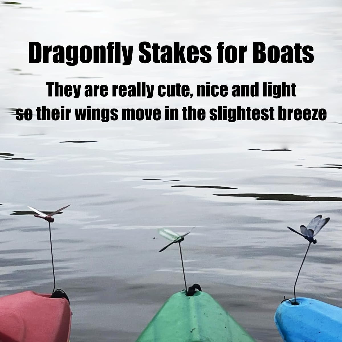 Tuxiaobu dragonfly decor easily inserts into soil or vases for quick setup.