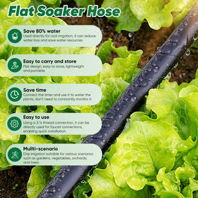 Tuzoc drip irrigation holes deliver direct root watering for healthy plants.