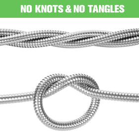 TVKB rust proof durable hose withstands daily garden tasks and pet washing.