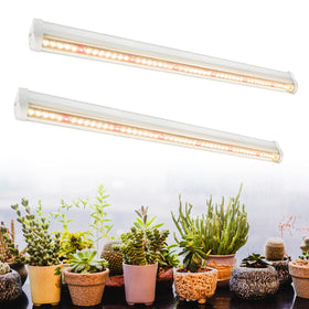 TVTUTPWY T5 Grow Lights full spectrum 5000K for indoor plants and succulents.