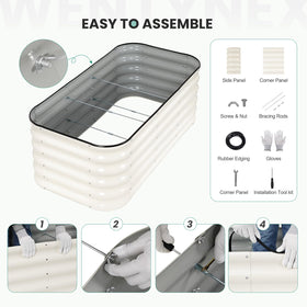 TwentyNext 1.4ft height reduces bending for comfortable gardening