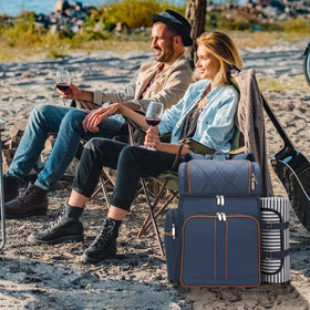 TwentyNext side-wine-pocket keeps bottles secure during any outdoor trip.