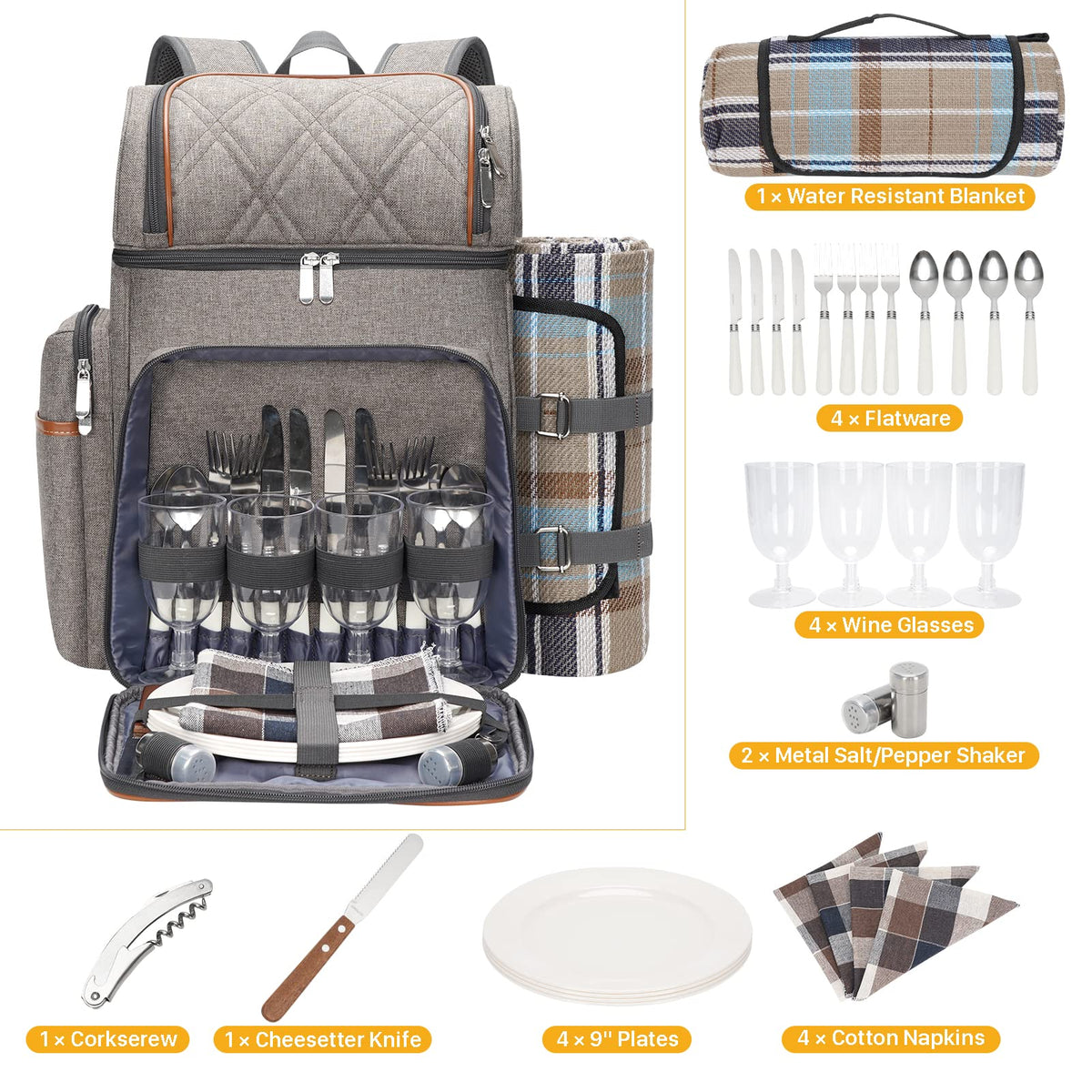 TwentyNext side wine holder secures bottles on the backpack