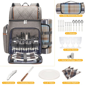 TwentyNext side wine holder secures bottles on the backpack