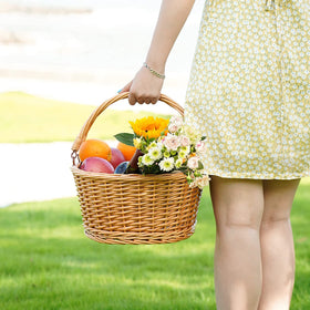 TwentyNext empty hamper ideal for gifts, groceries, or storage.