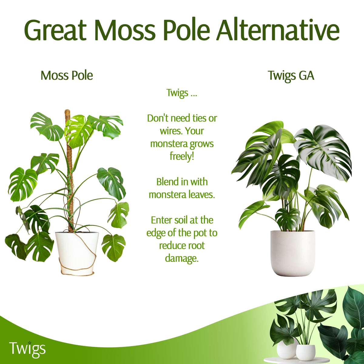 Twigs GA stake made in the USA by a small business.