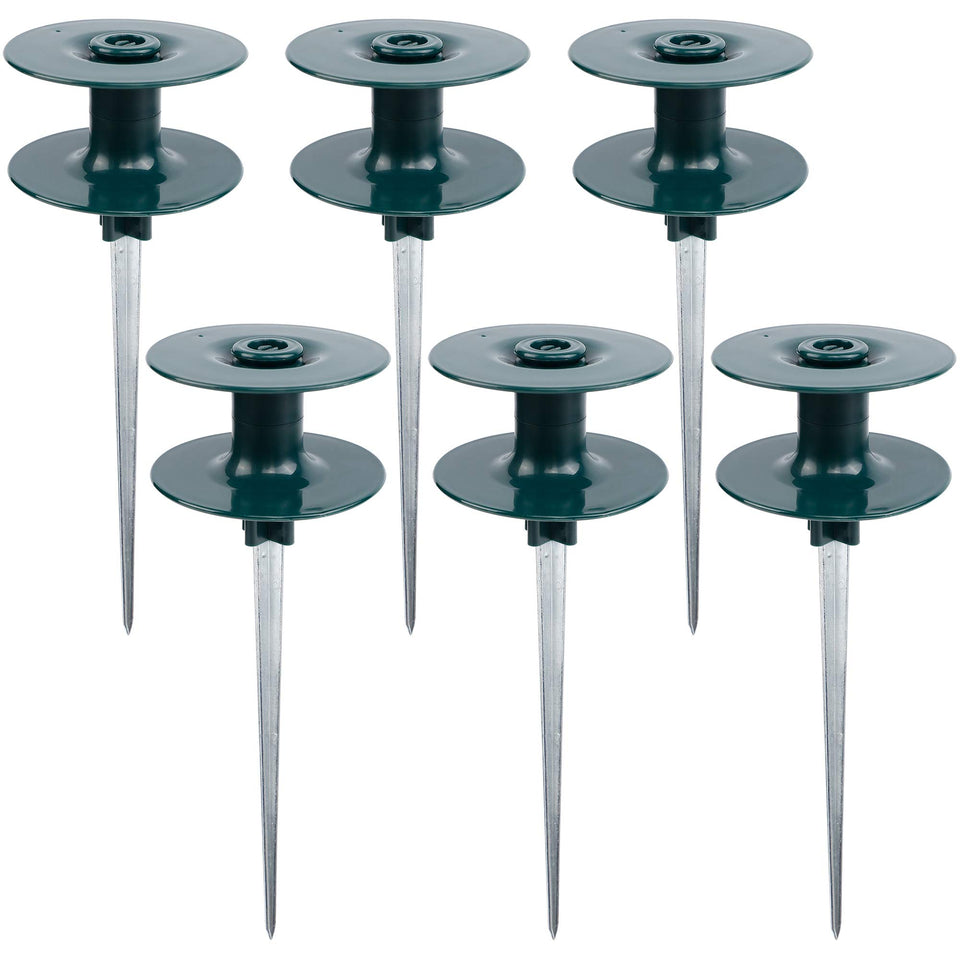 Twinkle Star 10 inch hose guide spike protects flower beds while watering.