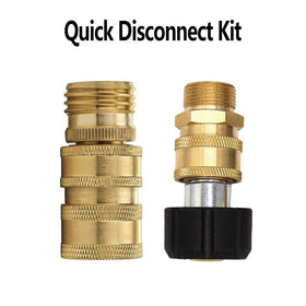 Twinkle Star 3/8 QD with M22-14 male for flexible pump-to-hose pairing.