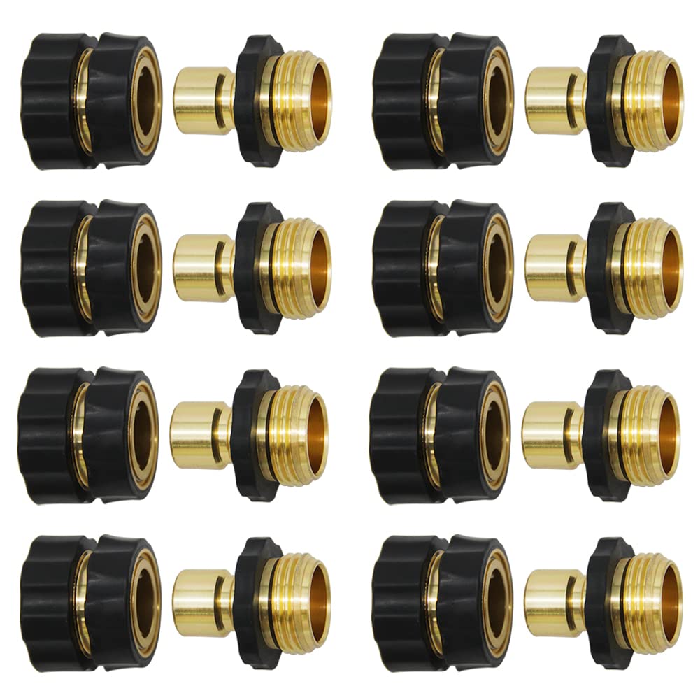 Twinkle Star female quick connector with rubber grip for fast hose hookups