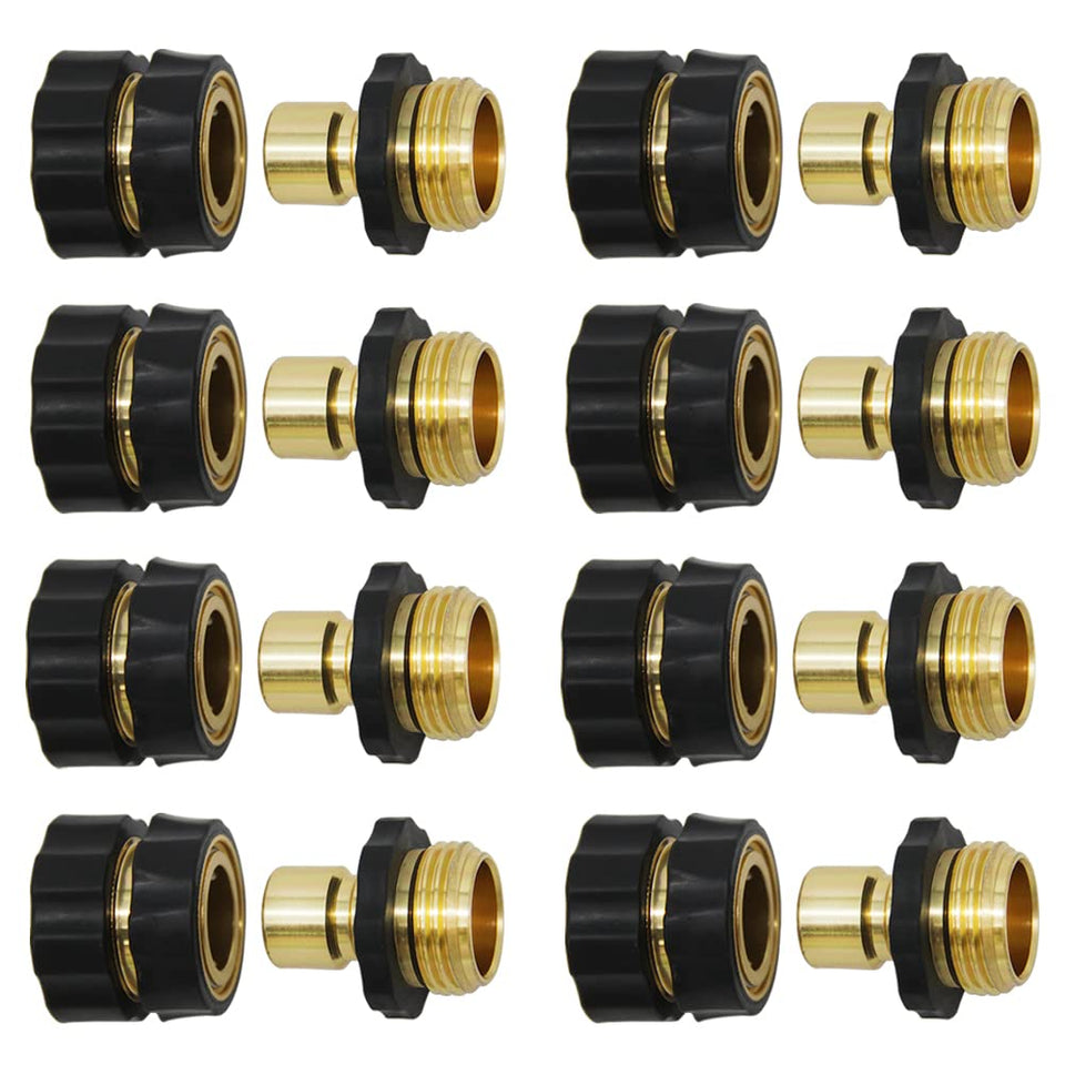 Twinkle Star female quick connector with rubber grip for fast hose hookups