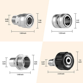 Twinkle Star kit includes two M22-14 swivels for versatility.