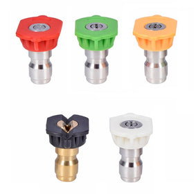 Twinkle Star black brass soap nozzle for efficient soap application and deeper clean.